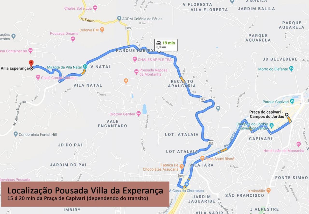 Villa Da Esperanca กังโปสดูจอร์เดา ภายนอก รูปภาพ